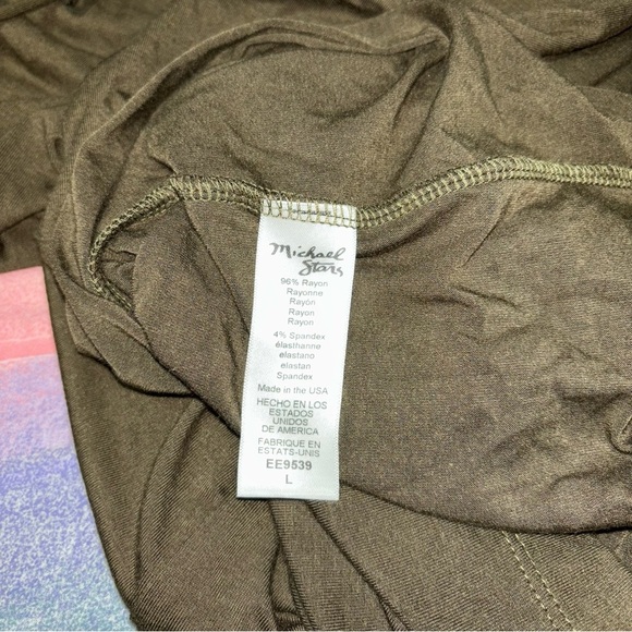 Michael Stars dark Green Wide Leg Jumpsuit size L - Picture 4 of 6